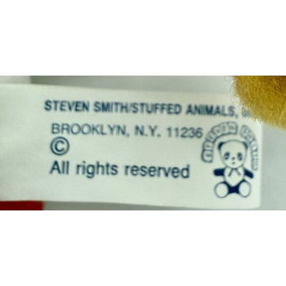 Cleveland Indians Toy Stuffed Bear 9.5 Inch By Steven Smith Stuffed Animals NWT - Picture 4 of 6